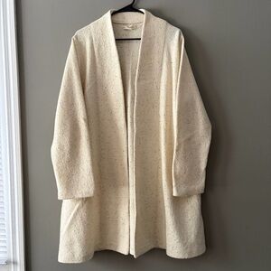 Madewell langley swing wool blend coat